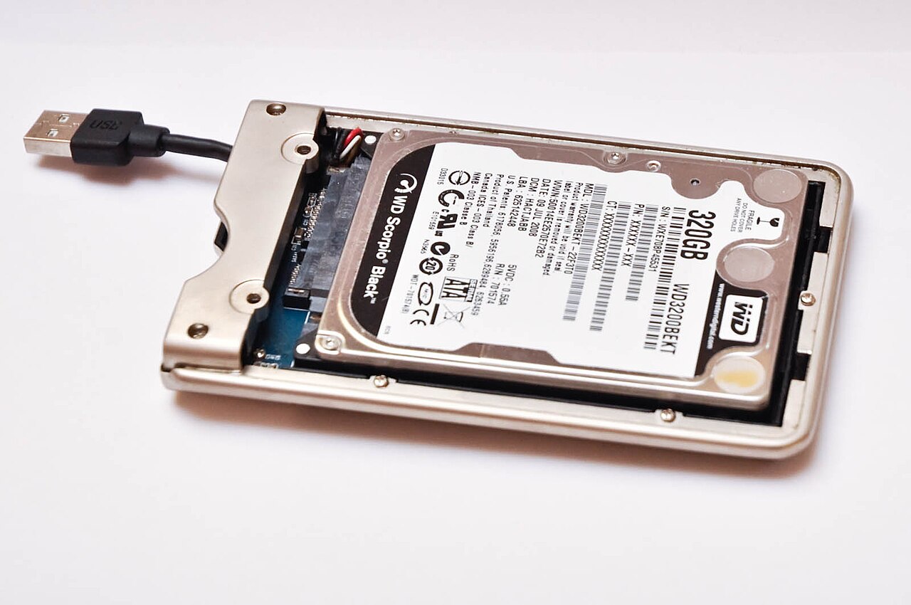 Externe Festplatte für Backup